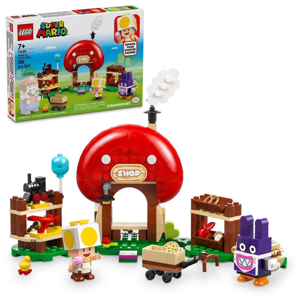 Conjunto de expansão LEGO Super Mario Nabbit na Toad`s Shop 71429