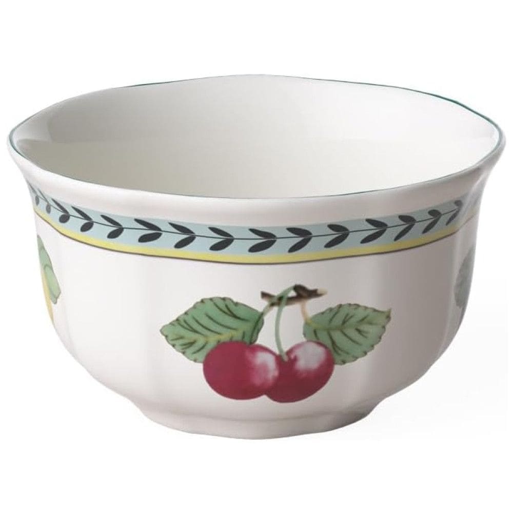 Tigela Pequena com Capacidade de 600mL, Material de Porcelana Premium e Formato Redondo, Villeroy Boch, Branca Colorida