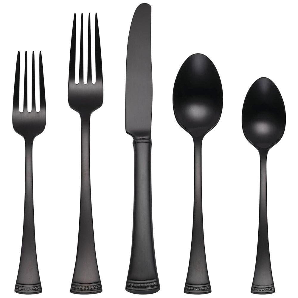 Conjunto de Talheres, Sofisticação e Durabilidade para Sua Casa com 20 Peças e Material de Aço Inoxidável, LENOX Portola Satin 896004