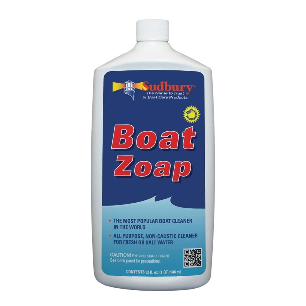 Sabonete para limpeza de barcos Sudbury Boat Zoap 946ml Acessório essencial
