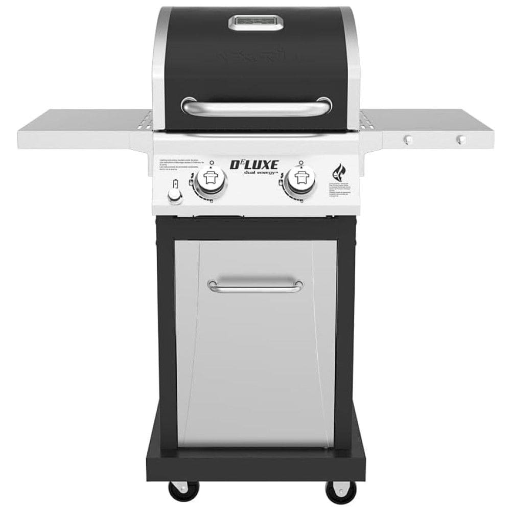 Churrasqueira a Gás 28.000 BTU com 2 Queimadores em Aço Inoxidável, NEXGRILL 720 0864RA, Preto