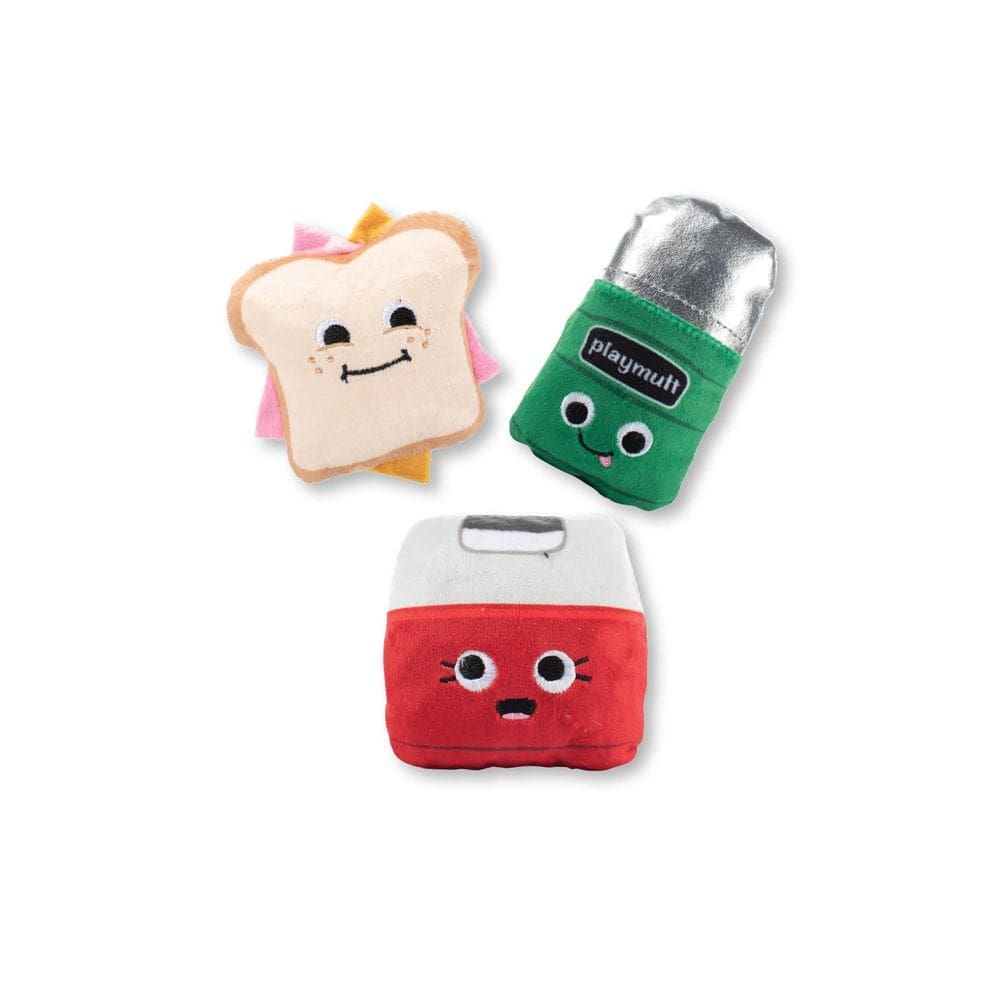 Conjunto de brinquedos de pelúcia Fringe para cães Tool Time Treats, 3 unidades