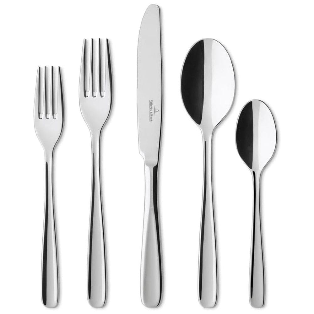 Conjunto de Talheres, Sofisticação e Durabilidade para Sua Casa com 40 Peças e Material de Aço Inoxidável, Villeroy Boch Liam