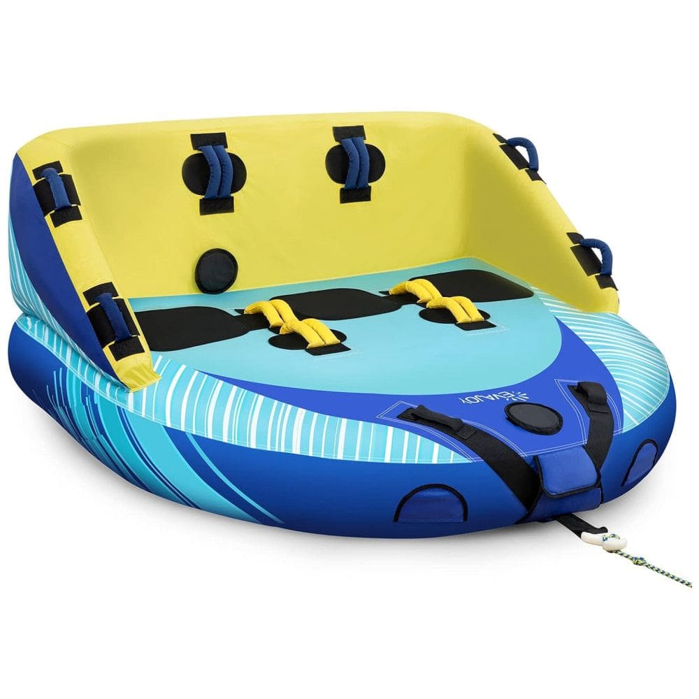Boia Rebocável Aquática para 3 Pessoas, EVAJOY EJ HF015, Azul
