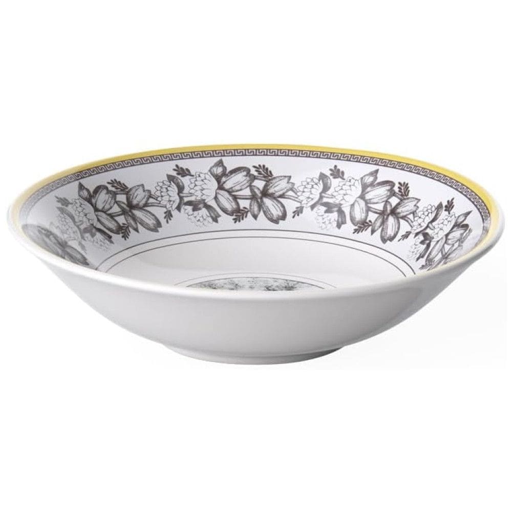 Bowl Elegante de 16 cm, Material de Porcelana Premium e Formato Redondo, Villeroy Boch, Branco e Cinza