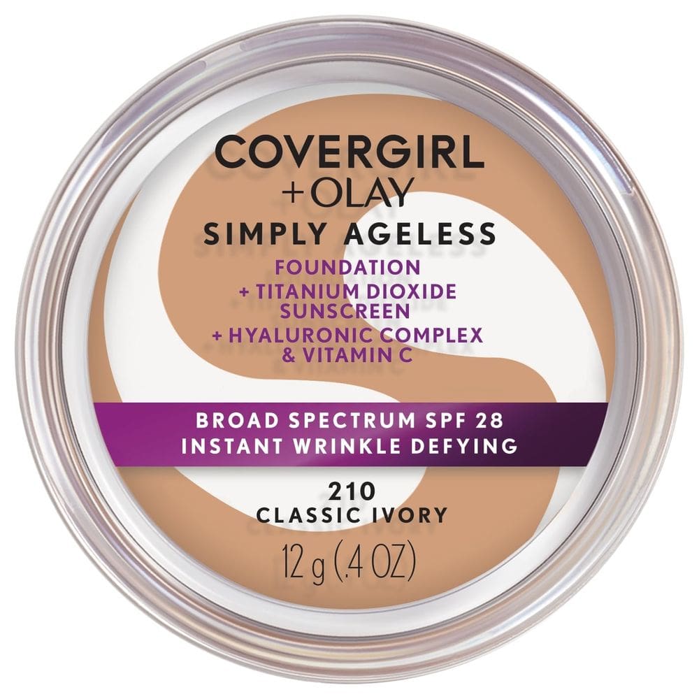 Pacote Foundation COVERGIRL & Olay Simply Ageless de 1 onça