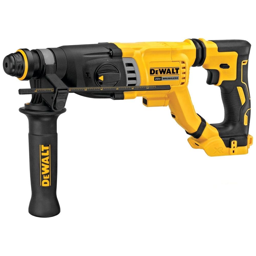 Martelete Perfurador Rotativo SDS Plus Não Inclui Bateria, Bivolt, DEWALT DCH263B, Amarelo