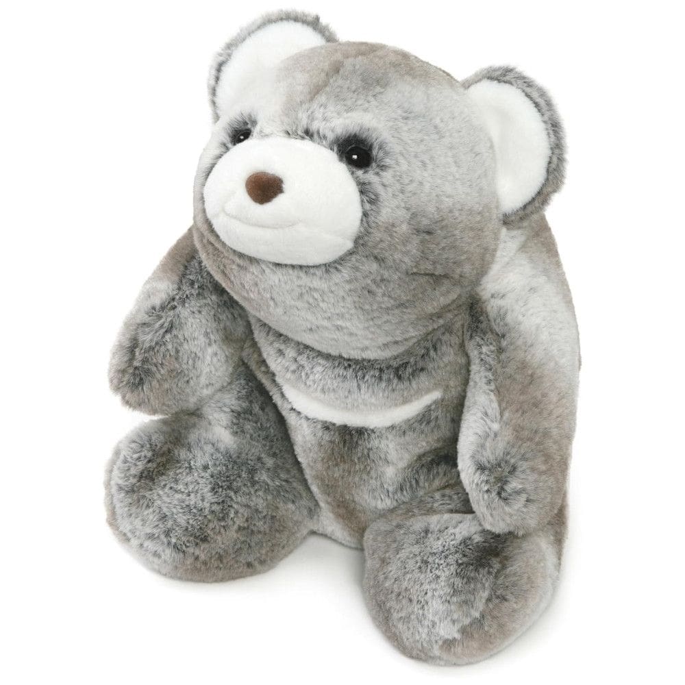 GUND 6052132 Pelúcia Urso Snuffles para Crianças Maiores de 1 Ano, Cinza Marrom