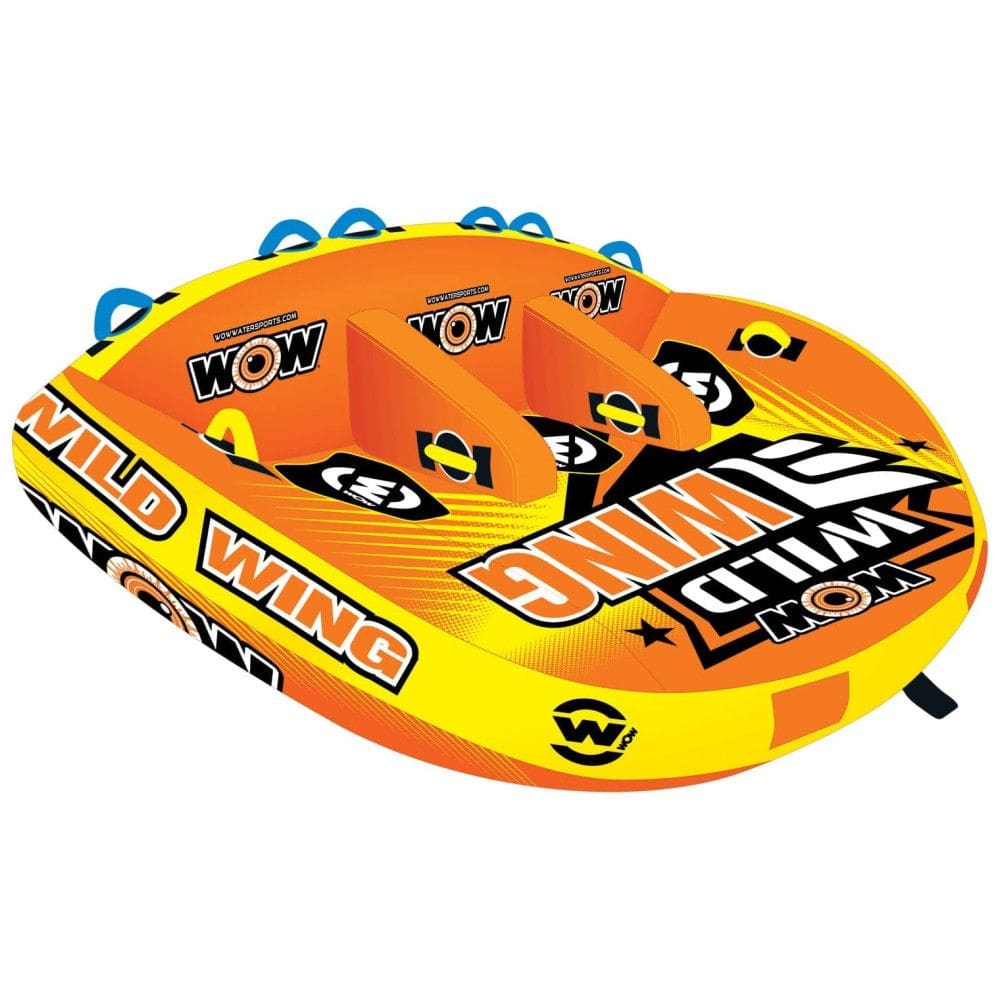 Boia Rebocável Aquática para 3 Pessoas, Amarela, WOW SPORTS, Amarelo