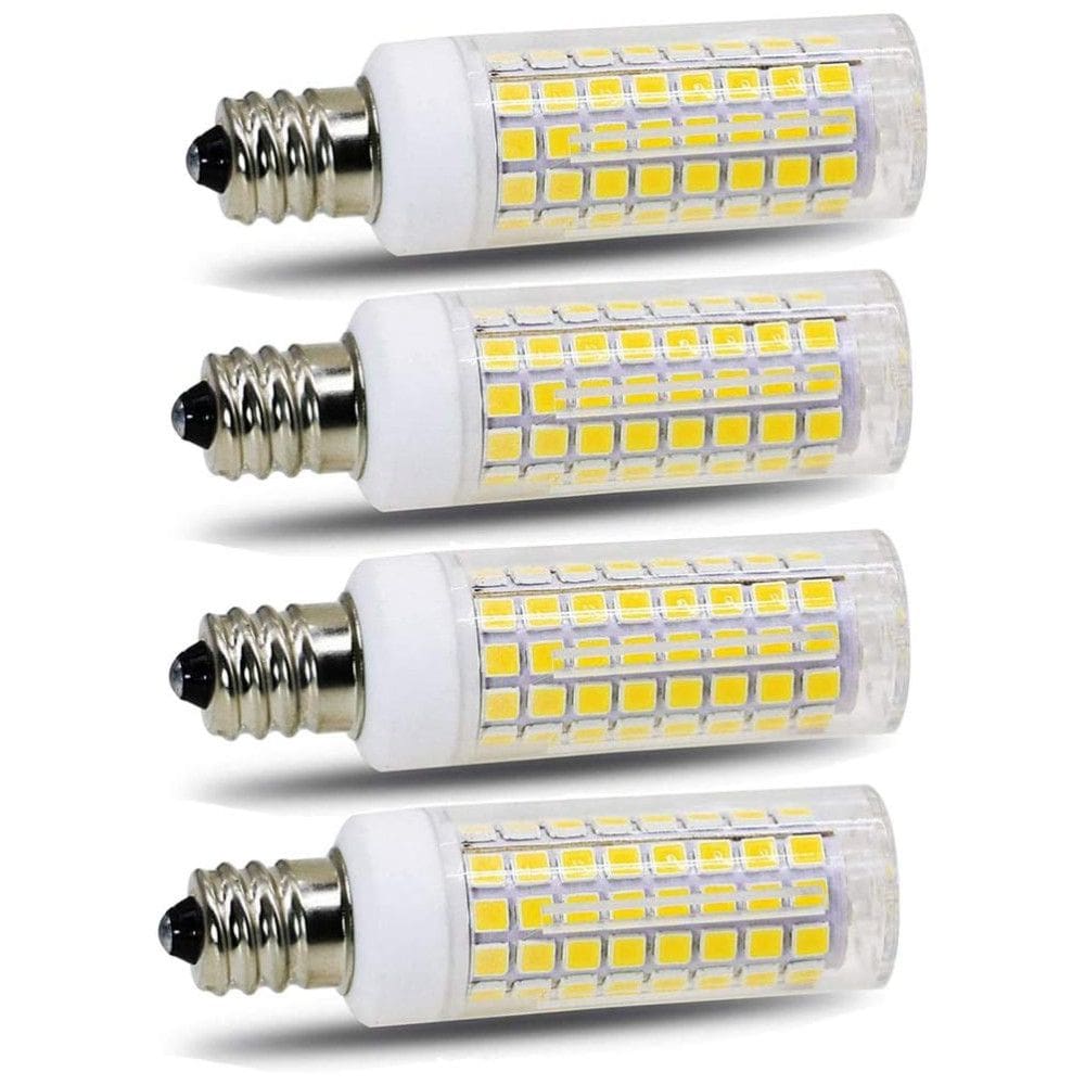 Youb Lâmpada LED Mini Candelabro Base na Cor Neutro 6000K 100W, 4 Unidades, 110v, YOUBIAO ZHOU E11 BULB, Branco