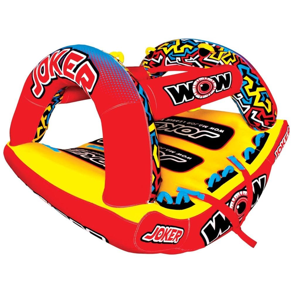 JBoia Rebocável Aquática para 3 Pessoas, WOW SPORTS, Vermelho