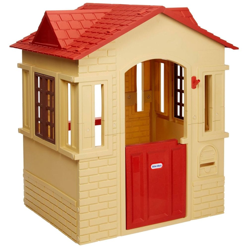 Casinha Infantil Interativa para Crianças de 2 a 6 Anos, LITTLE TIKES 653568M, Bege