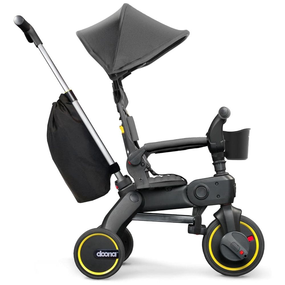 Triciclo Infantil para Passeio Doona , Idade Recomendada 10 Meses a 3 Anos, Cinza