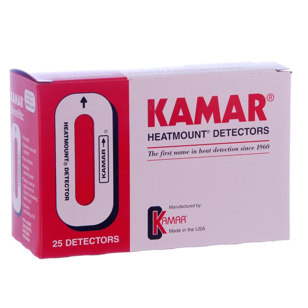 Detectores Kamar Heatmount, pacote com 25