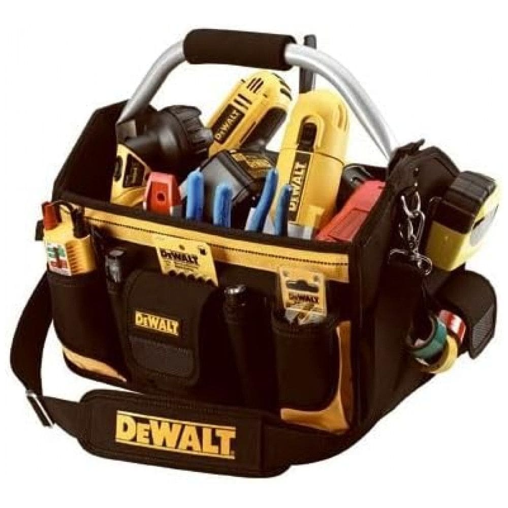 Bolsa de Ferramentas Organizadora com 23 Compartimentos, DEWALT DG5587, Preto