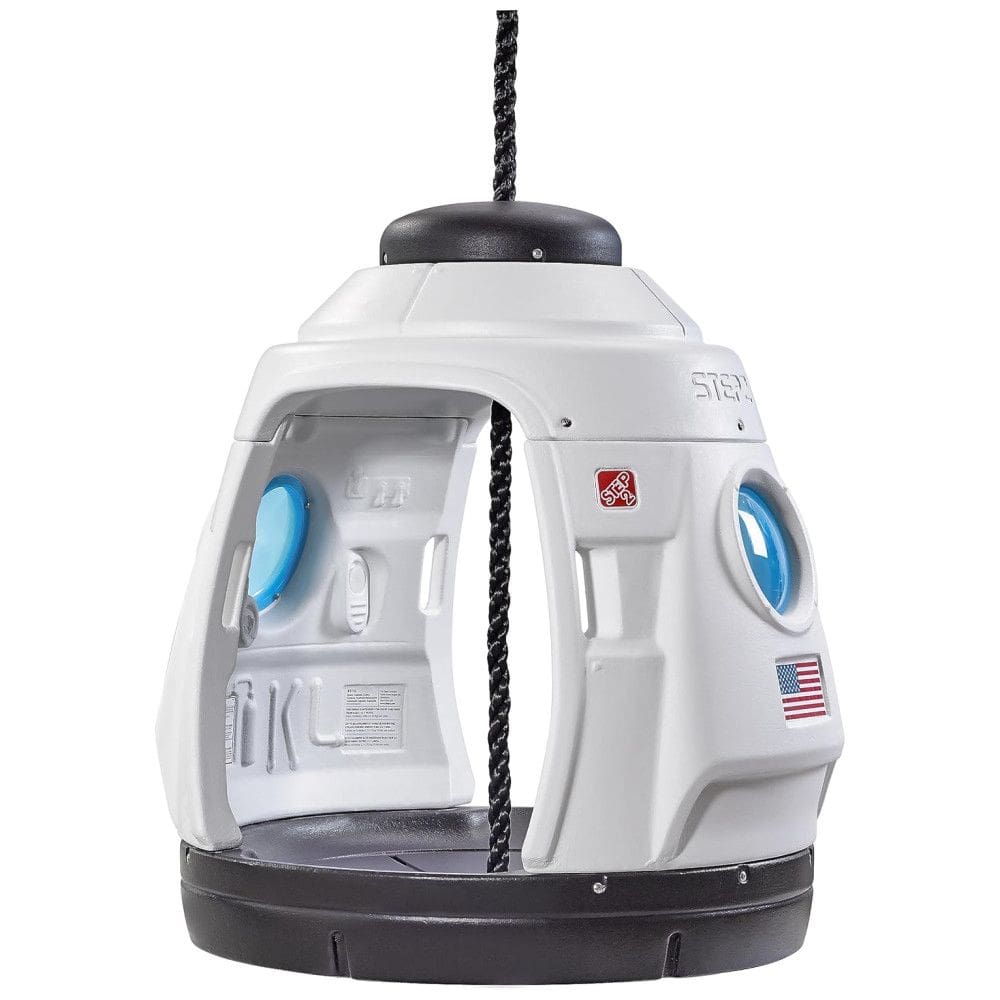 Cápsula Espacial, Balanço e Playhouse Ideal para Diversão Interna e Externa, 3 a 8 Anos, Step2, Branco