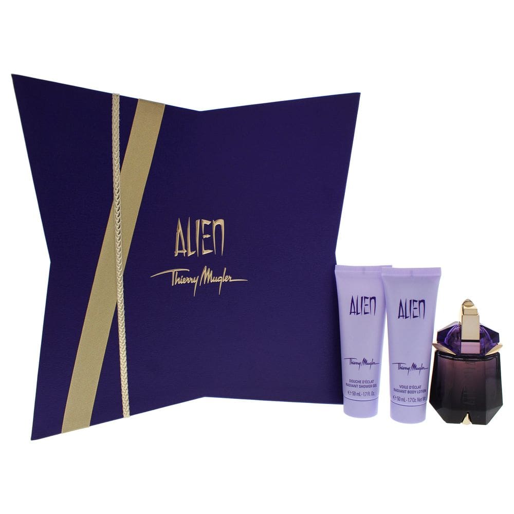 Conjunto de presente de 3 peças com perfume Thierry Mugler Alien Eau de Parfum