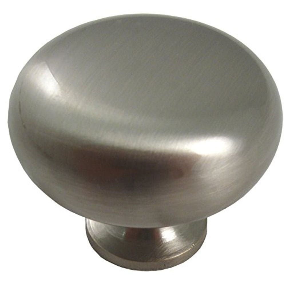 Maçaneta de porta de armário dobrável Stone Harbor Hardware em níquel acetinado 3,8 cm