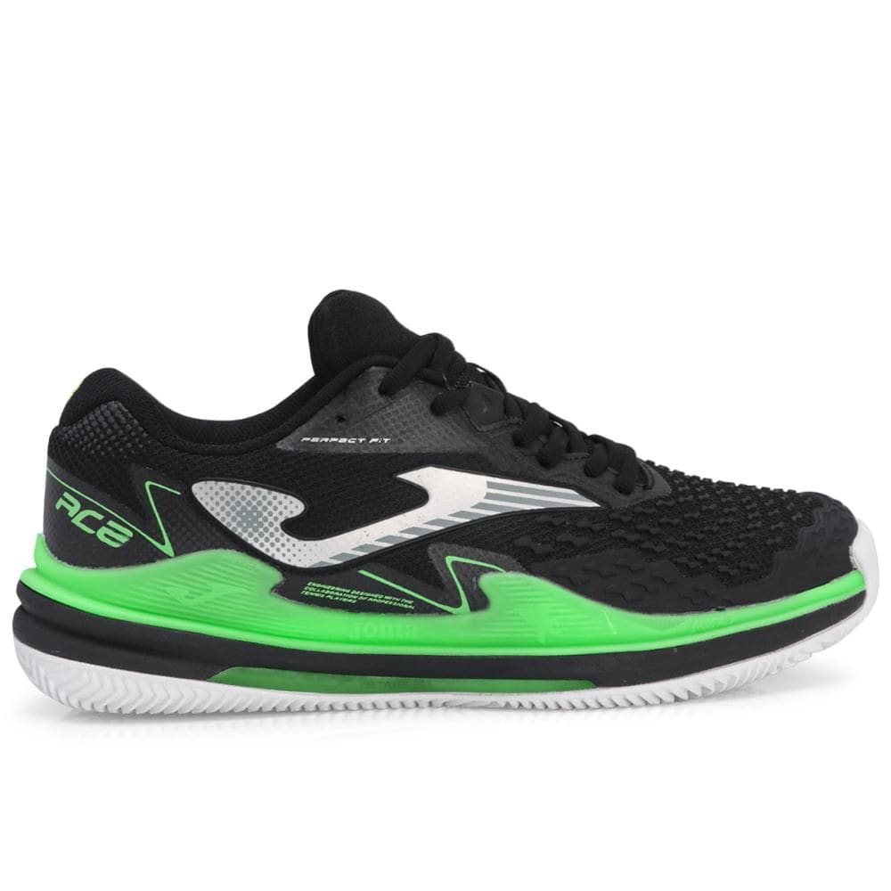 Tênis Joma Ace Clay - Saibro - Preto e Verde