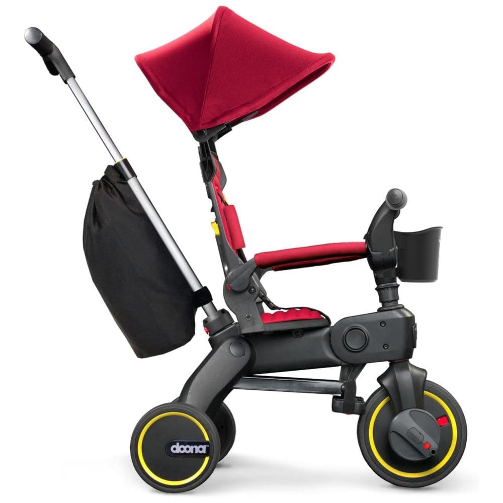 Triciclo Infantil para Passeio, Idade Recomendada 10 Meses a 3 Anos, DOONA, Vermelho