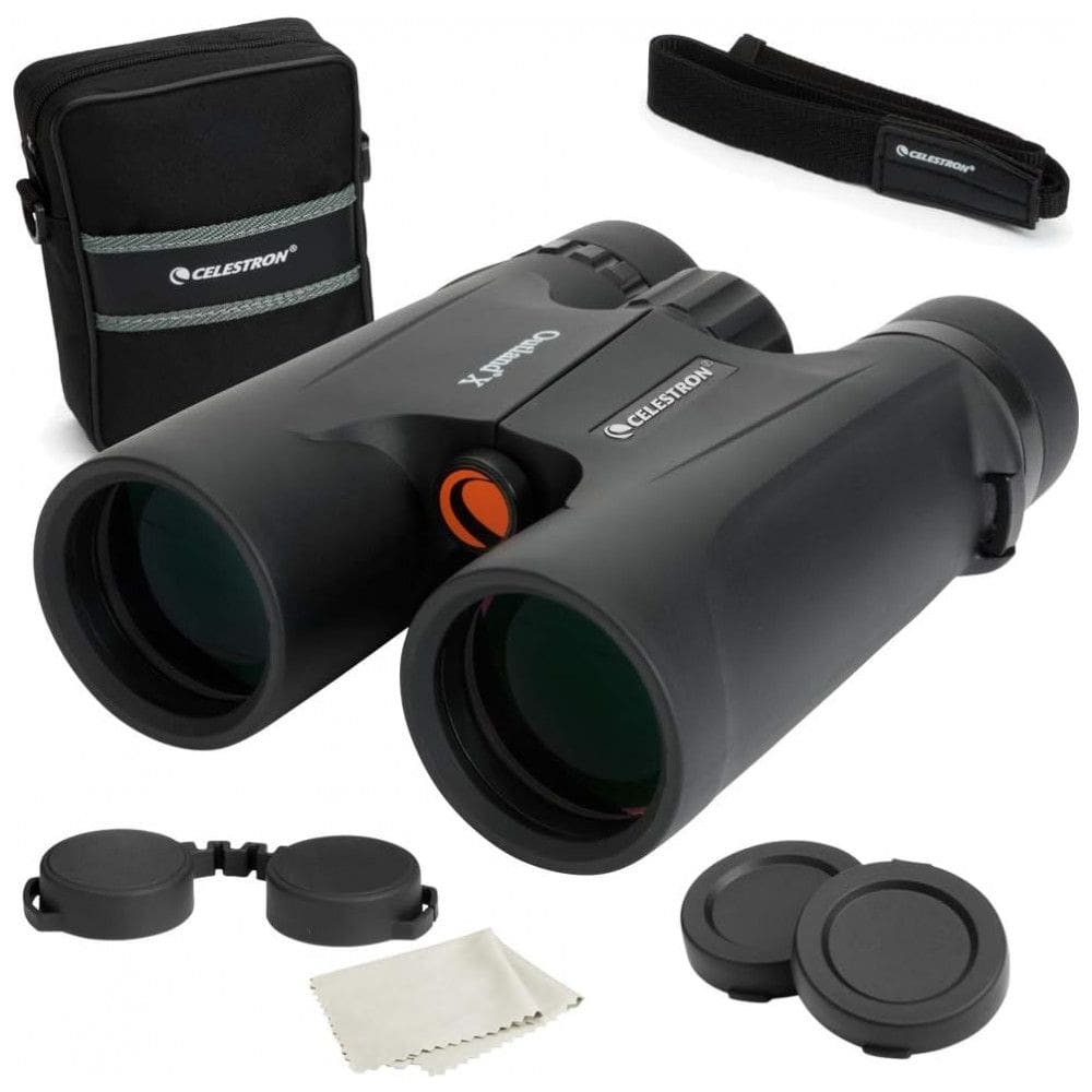 Binóculos 8x42 À prova d e Bolsa de zenamento, Visão 110 Metros, CELESTRON 71346, Preto