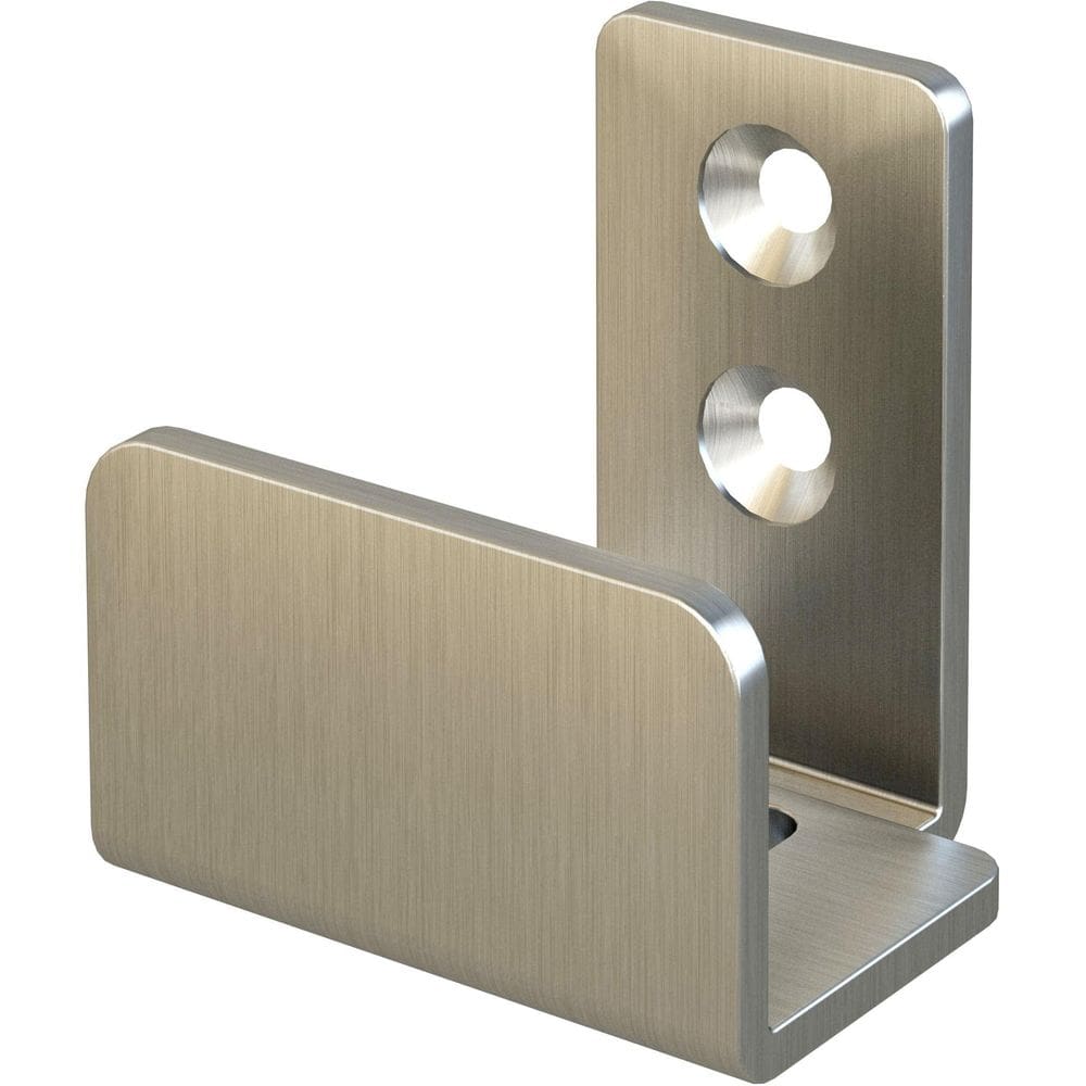 Conjunto de guias de portas Stone Harbor Hardware Satin Nickel