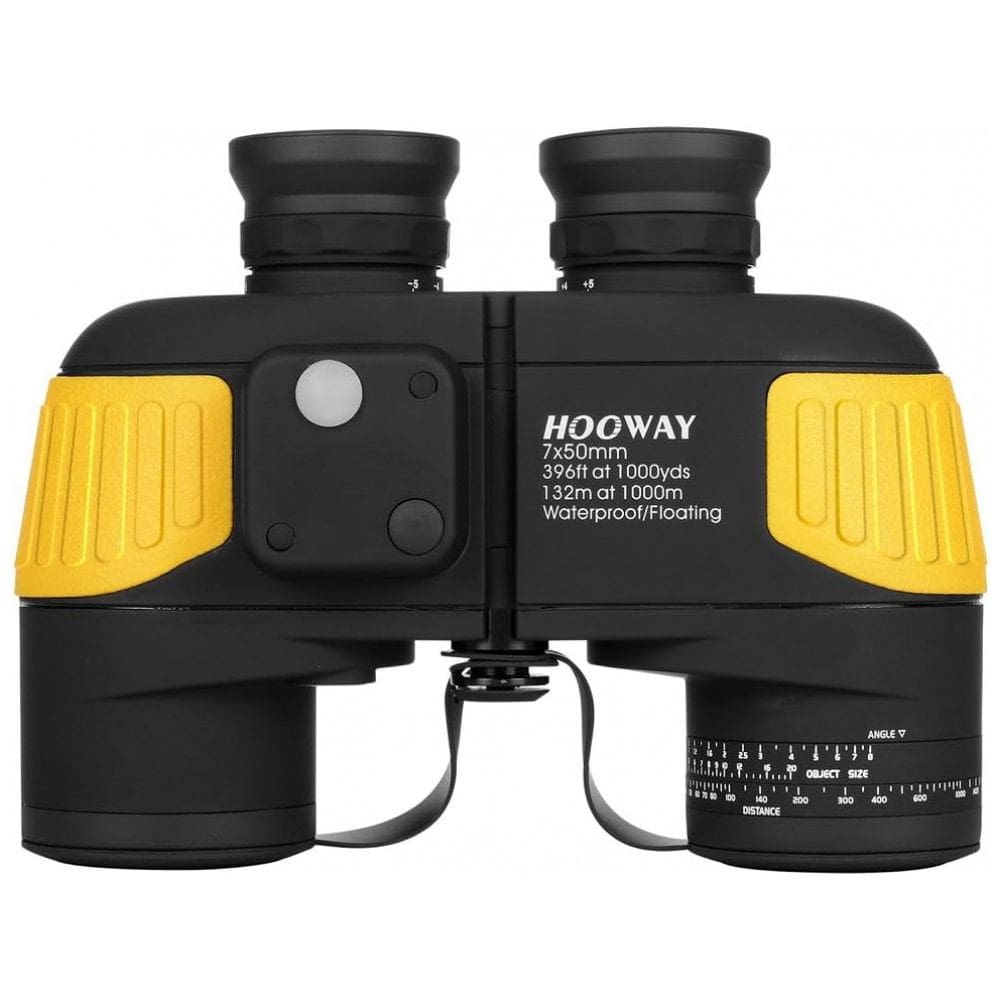 Binóculos 7x50 À prova d, Visão 1000 Metros, HOOWAY 01 0750, Amarelo