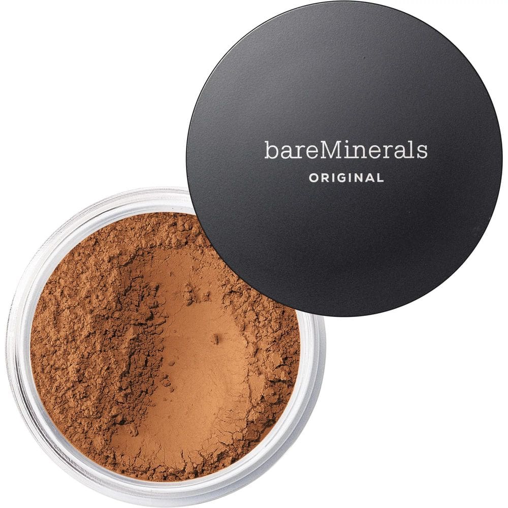 Base em pó bareMinerals autêntico SPF 15 sem talco