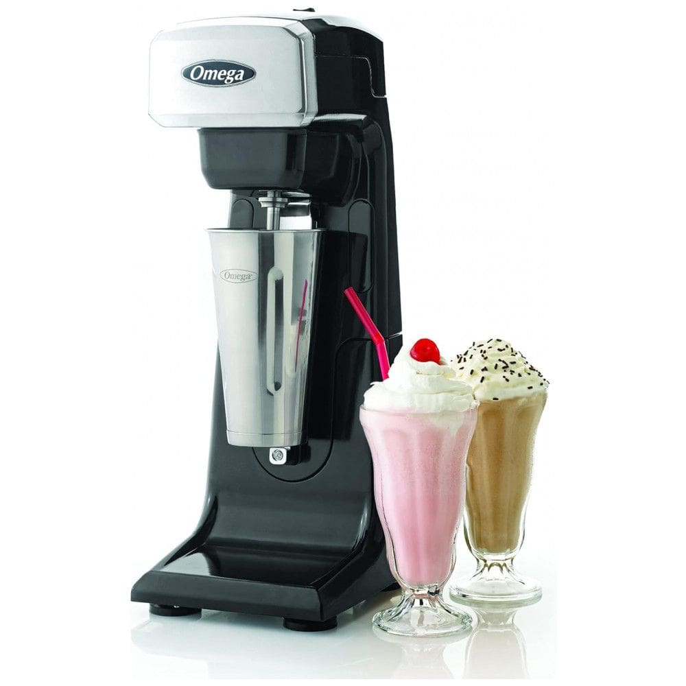 Máquina ára Milk Shake Omega Profissional em Aço Inoxidável 110V