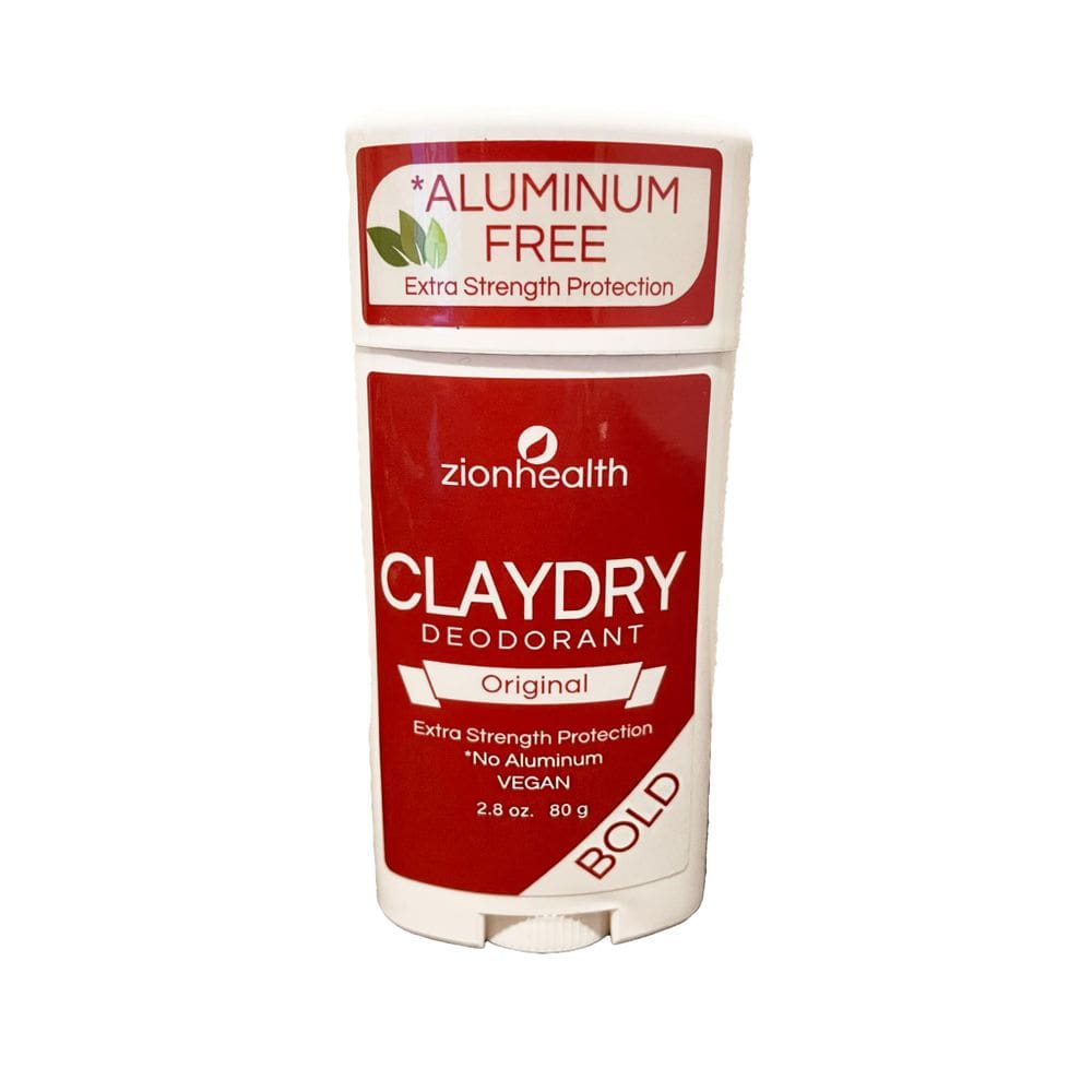 Desodorante Zion Health Zionhealth Clay autêntico 82 ml