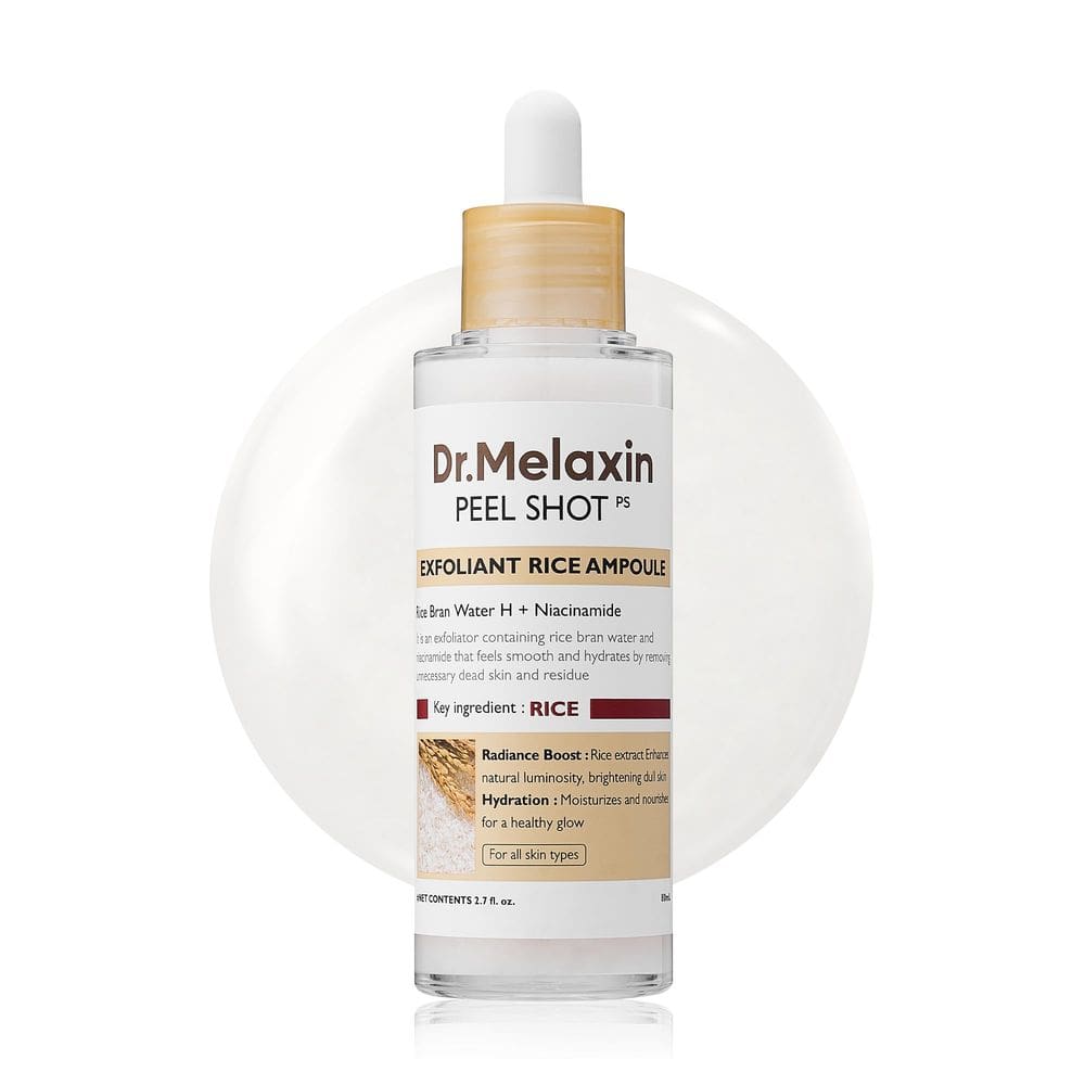 Ampola de peeling Dr.Melaxin Peel Shot Glow White Rice 80mL