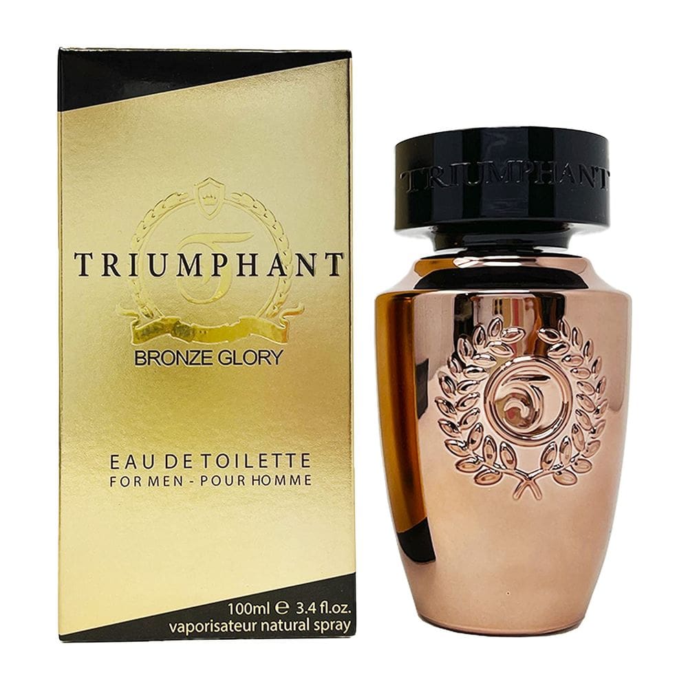 Perfume Triumphant Bronze Glory para homens Eau de Toilette 100ml