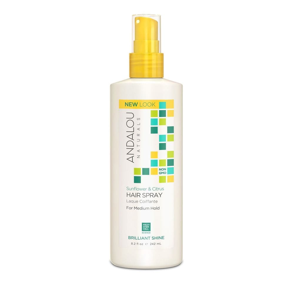 Spray de cabelo Andalou Naturals Brilliant Shine Sunflower 240 ml