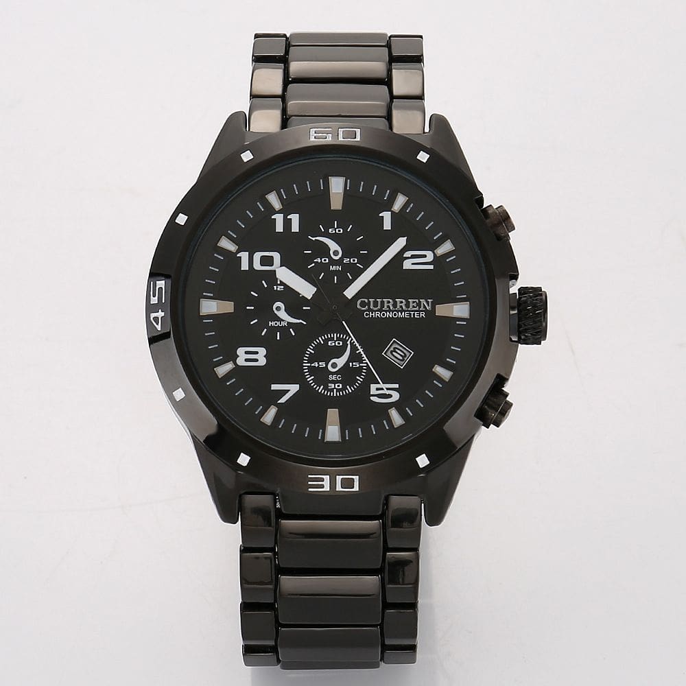 Relógio CURREN M8021 de quartzo impermeável para homens