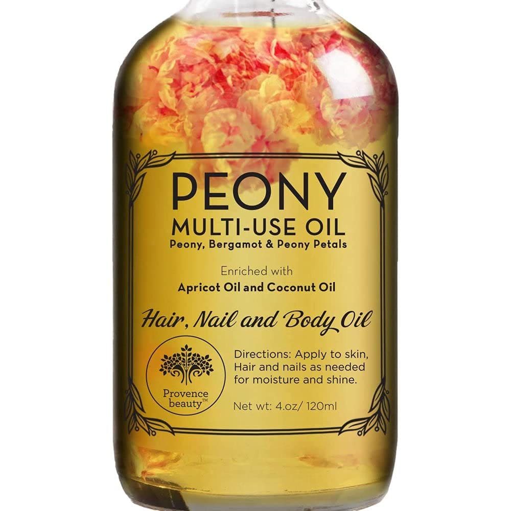 Óleo multiuso BEAUTE DE PROVENCE Peônia com damasco e amêndoa 120mL