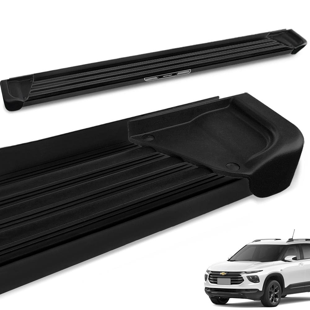 Estribo Lateral Montana 2023 2024 Alumínio Preto A1 Com Ades