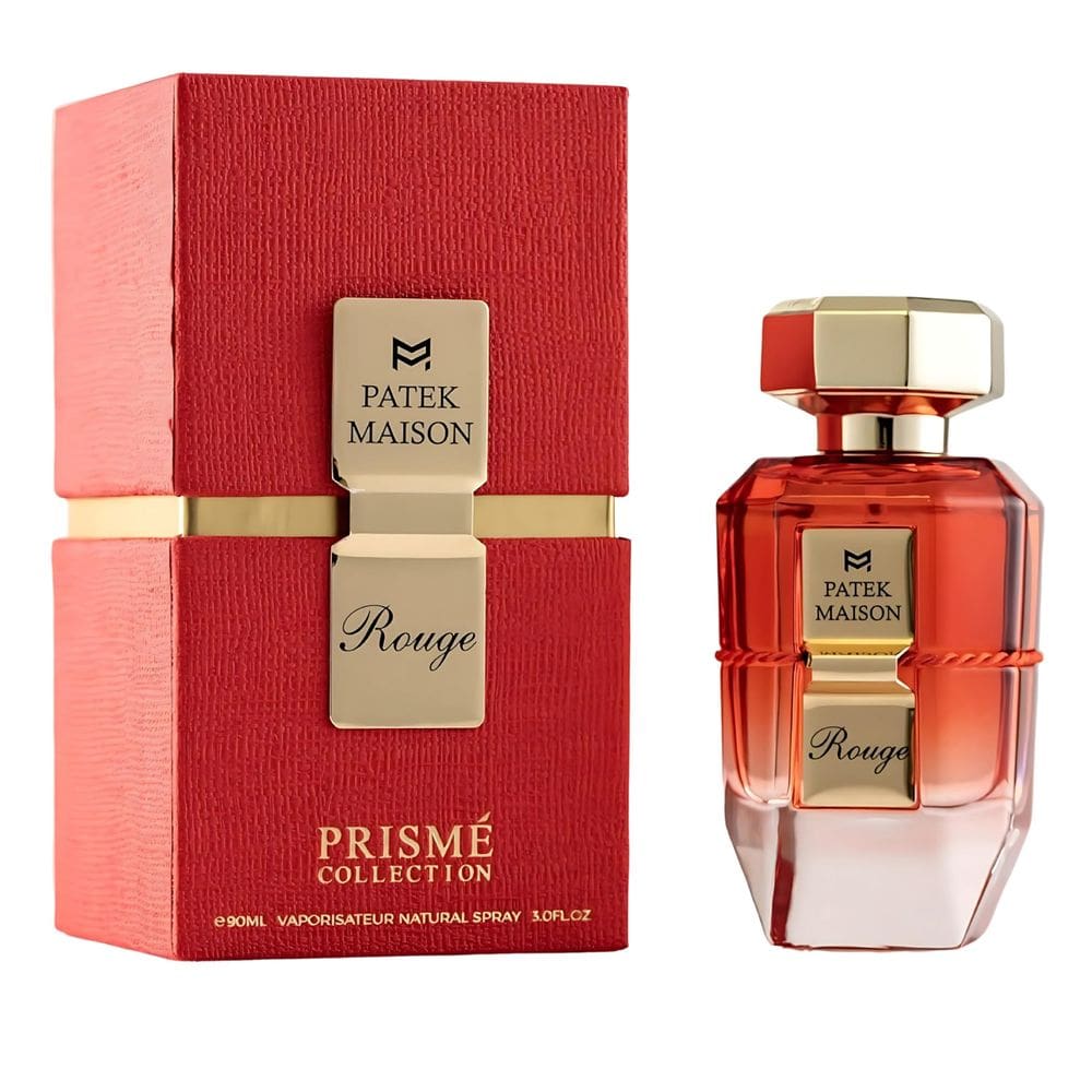 Perfume Patek Maison Prisme Rouge Eau de Parfum 90ml de viagem