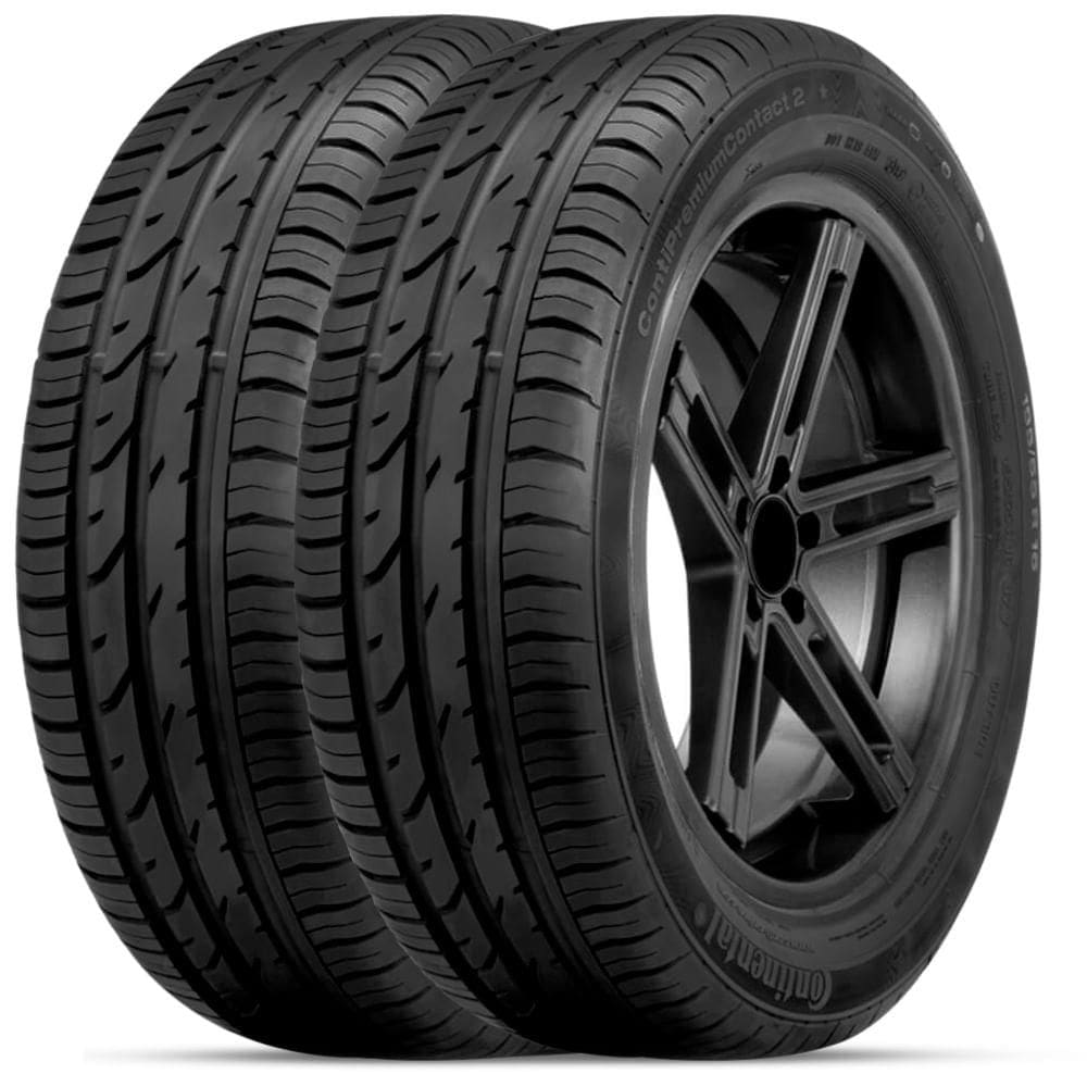 Kit 2 Pneu 205/60R15 Continental ContiPremiumContact 2 91V