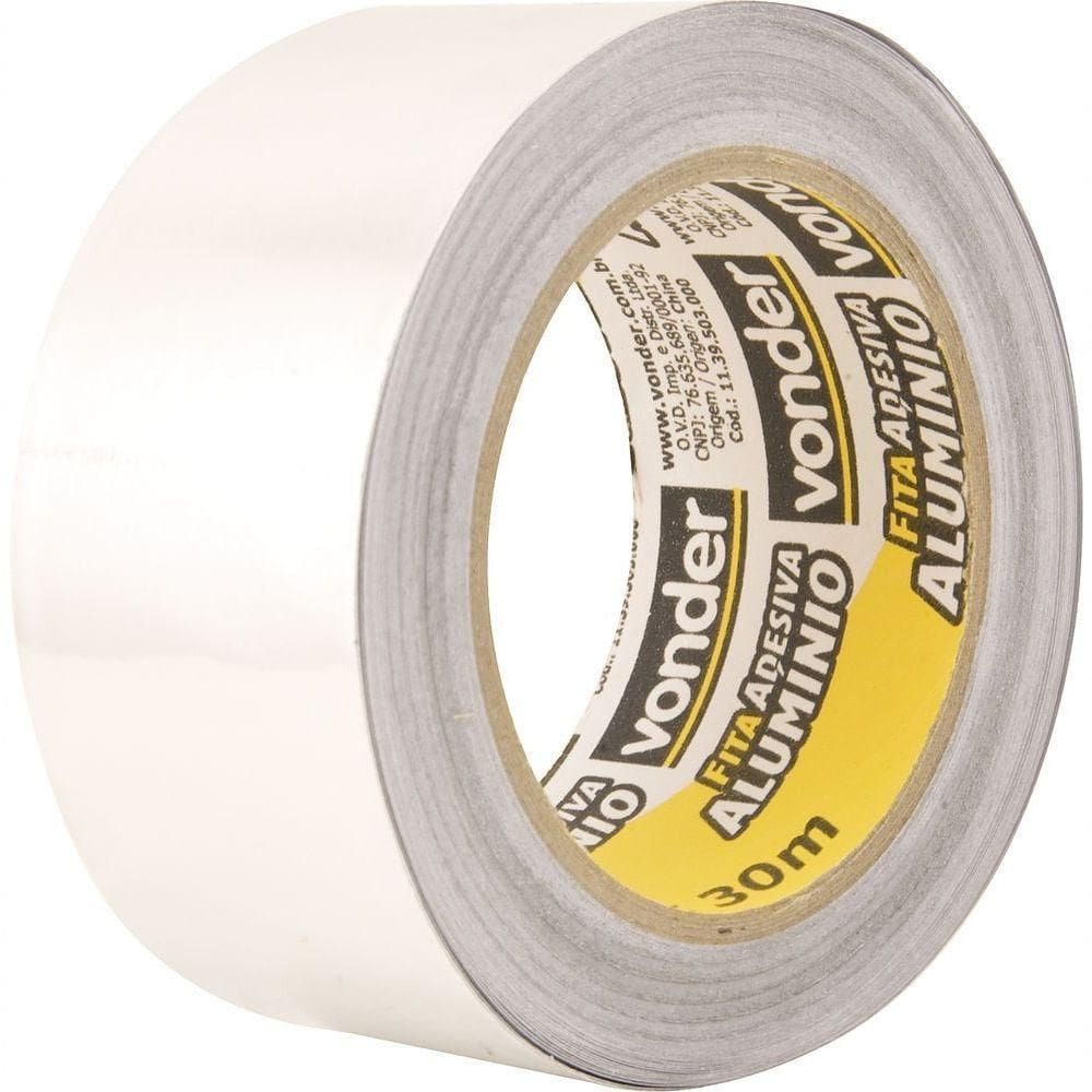 Fita Adesiva Alumínio 50mmx30m - Vonder