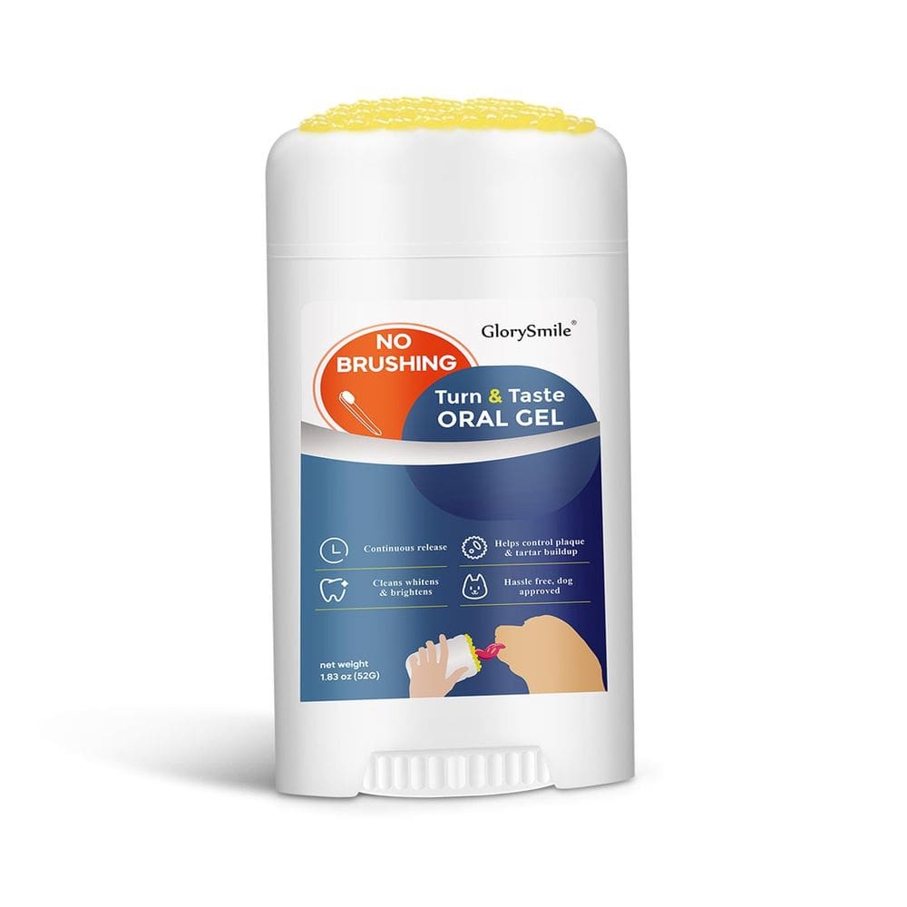 Creme dental Gel GlorySmile Turn & Taste para cães