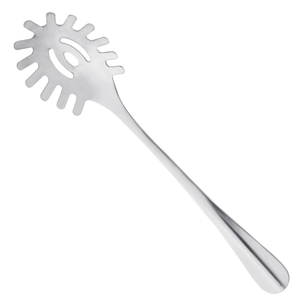 Pegador Para Massas Aço Inox Positano Prata 28cm Lyor