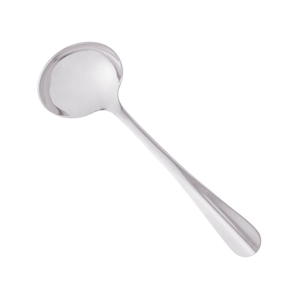 Concha Pequena P/Molho Aço Inox Positano Prata 17cm Lyor