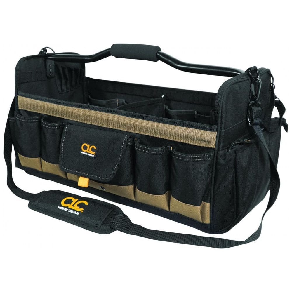 Bolsa de Ferramentas Organizadora com 27 Compartimentos, CUSTOM LEATHERCRAFT 1579, Preto