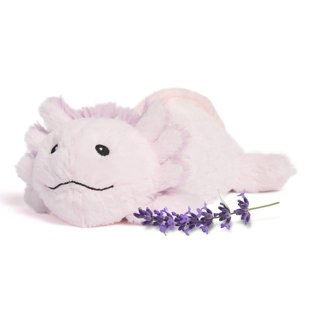 Bicho de pelúcia Warmies Junior Pink Axolotl 23 cm 0,5 kg