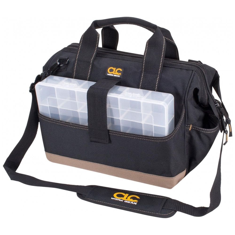 Bolsa de Ferramentas Organizadora com 13 Compartimentos, CUSTOM LEATHERCRAFT 1139, Preto