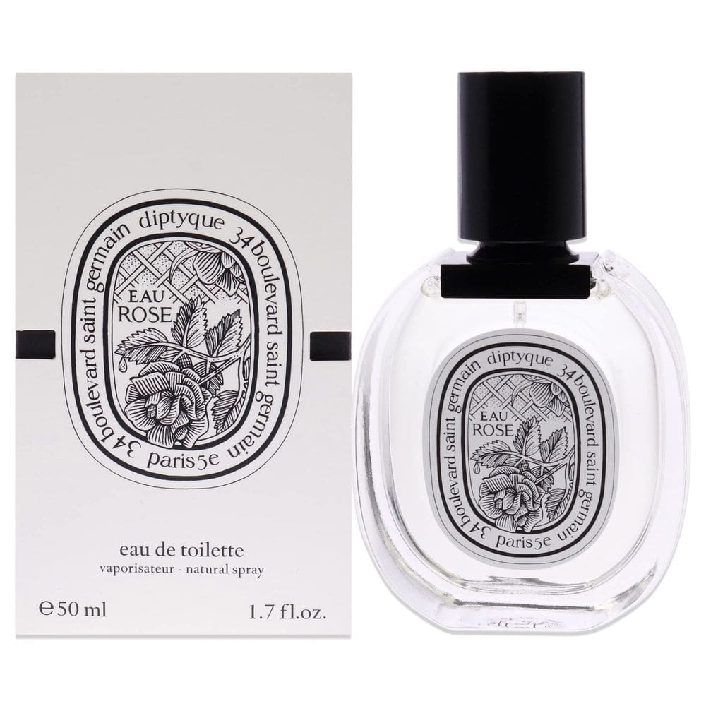 Perfume Diptyque Eau Rose EDT 50mL para mulheres