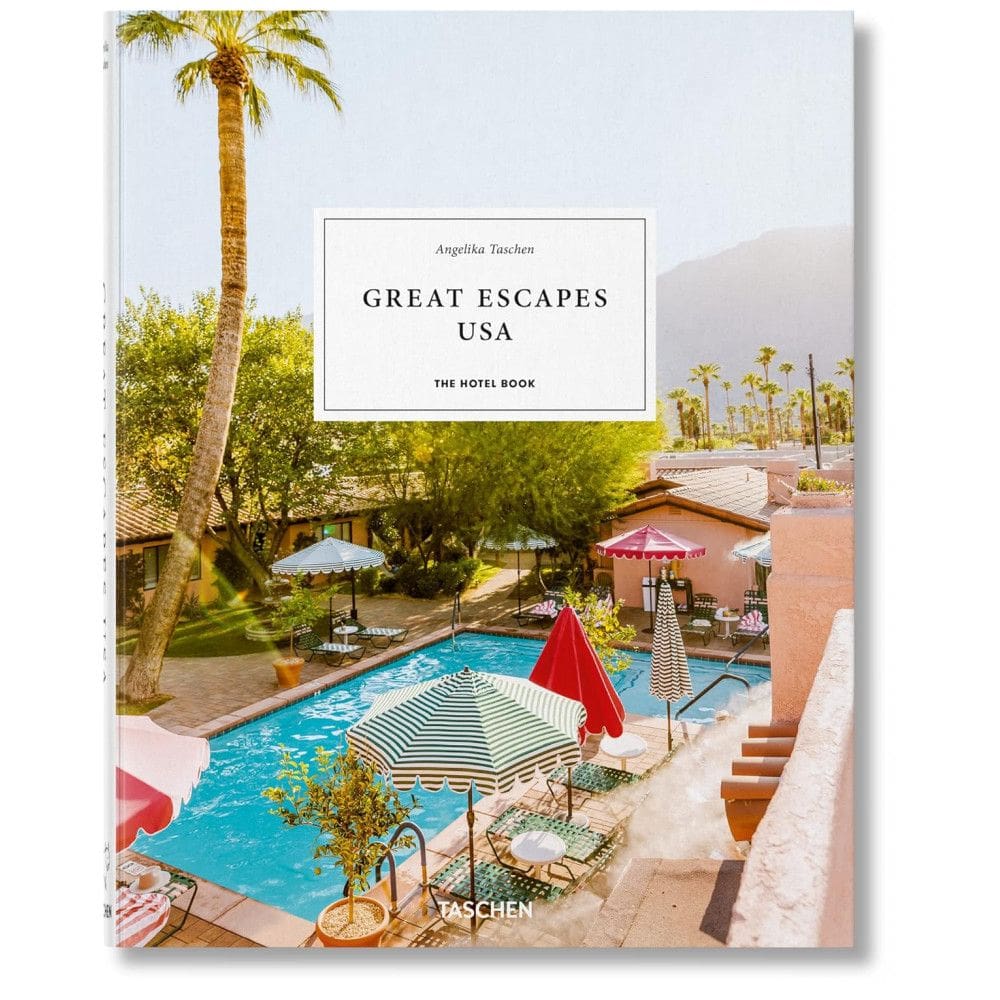 Great Escapes EUA O livro do hotel, Capa Dura em Inglês, 360 Paginas, Branco