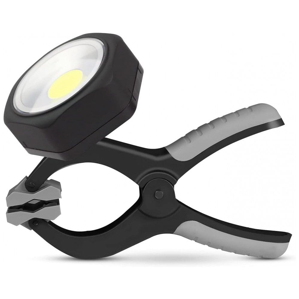 Lanterna Luz de Trabalho Portátil com Clipe 250 Lúmens a Bateria, POWERFIREFLY W250C, Cinza