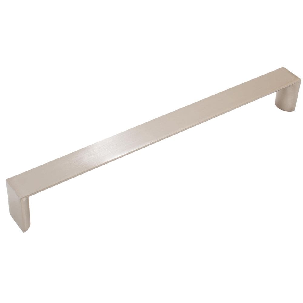 Plateau Cabinet Pull Stone Harbor Hardware, níquel acetinado de 224 mm