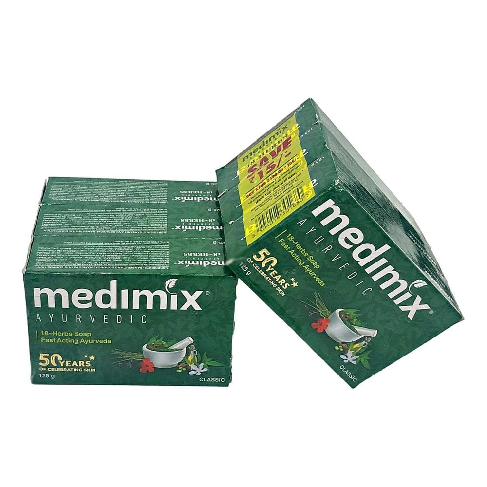 Sabonete Medimix Real Ayurvédico 125g x 6